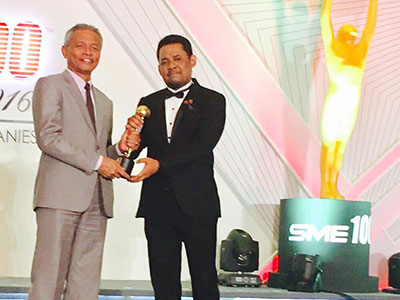 SME 100 Award 2016